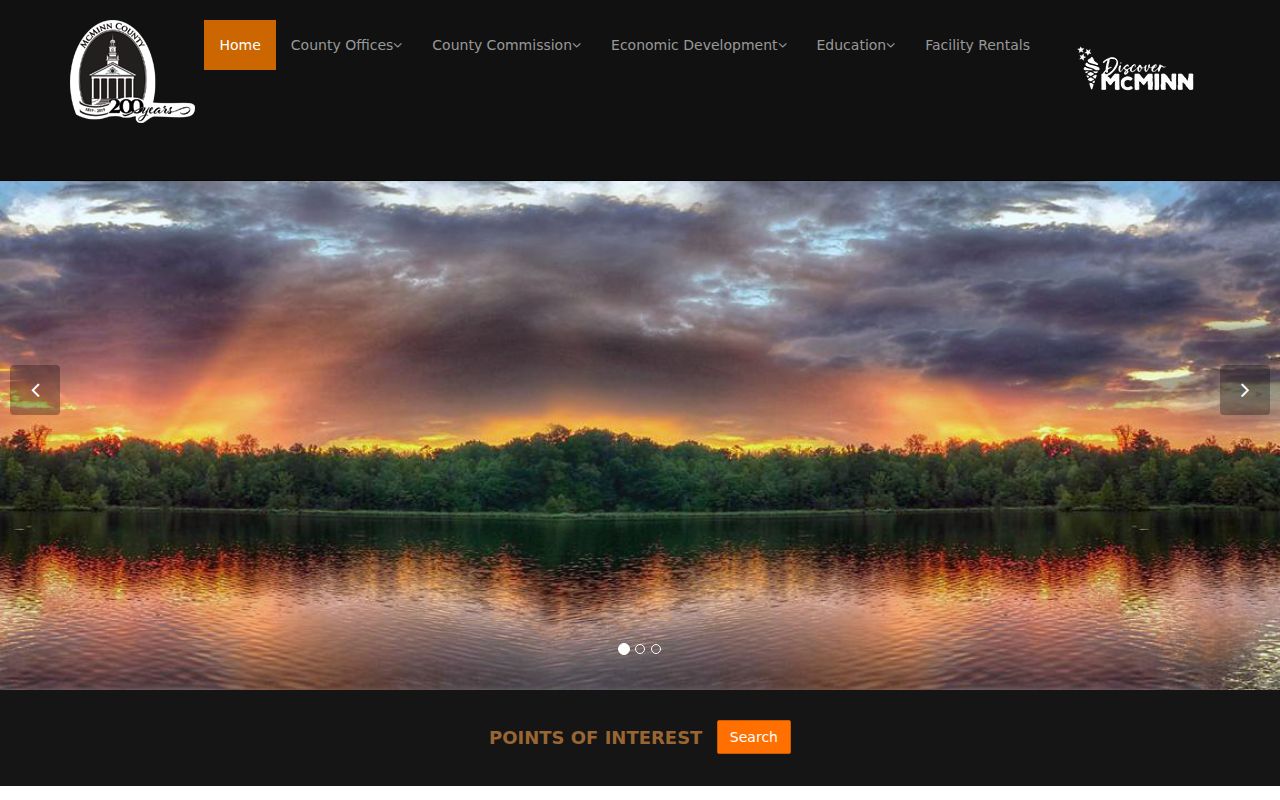 McMinn County warrant records county portal with office links